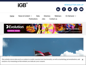 'igamingbusiness.com' screenshot