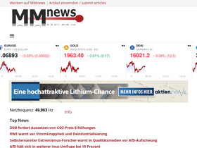 'mmnews.de' screenshot