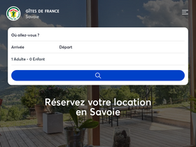 'gites-de-france-savoie.com' screenshot