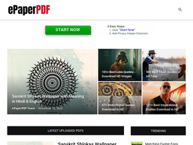 'epaperpdf.com' screenshot