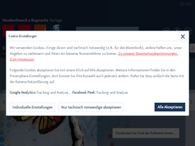 'vandenhoeck-ruprecht-verlage.com' screenshot
