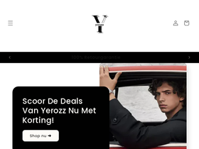 Yerozz homepage screenshot