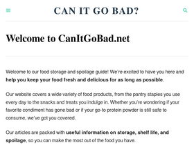 'canitgobad.net' screenshot
