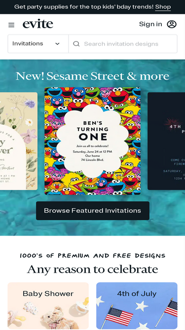 evite.com