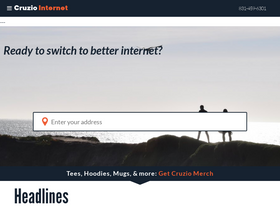 'cruzio.com' screenshot