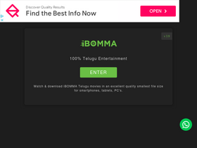 'ibomma.io' screenshot