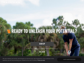 'mytrackman.com' screenshot