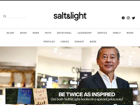 'saltandlight.sg' screenshot