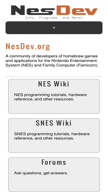 nesdev.org