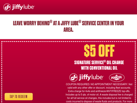 'hasijiffylube.com' screenshot