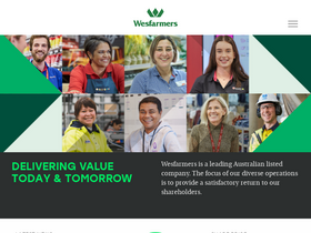 'wesfarmers.com.au' screenshot