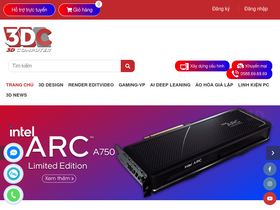 '3dcomputer.vn' screenshot