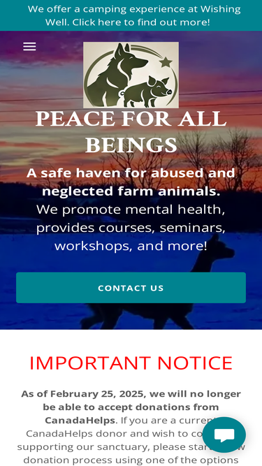 wishingwellsanctuary.org