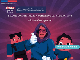 'fuas.cl' screenshot