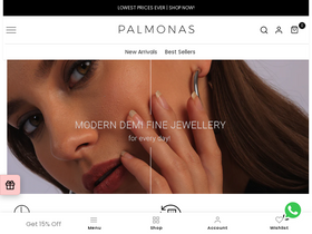 'palmonas.com' screenshot