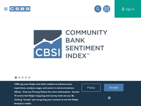 'csbs.org' screenshot