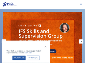 'pesi.co.uk' screenshot