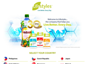 'lifestyles.net' screenshot