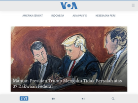 'voaindonesia.com' screenshot