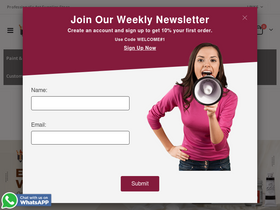 'kingsframingandartgallery.com' screenshot