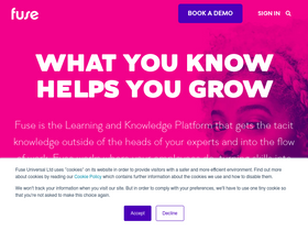 'fuseuniversal.com' screenshot