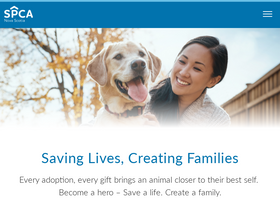 'novascotiaspca.ca' screenshot