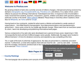 'photius.com' screenshot