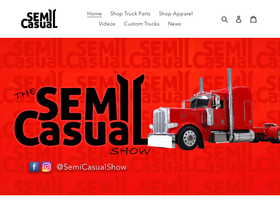 semicasualshow.com homepage screenshot