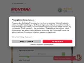 'montana-energie.de' screenshot