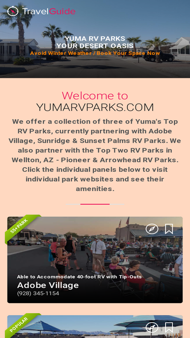 yumarvparks.com