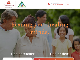 'cadabamshospitals.com' screenshot