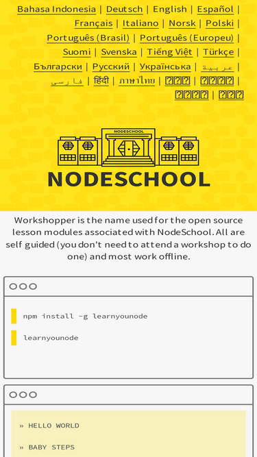 nodeschool.io