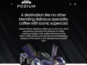 Podiumplace website screenshot