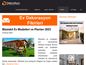'dekordiyon.com' screenshot