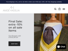 amidehadelin.com homepage screenshot