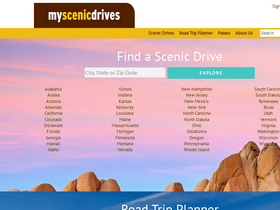 'myscenicdrives.com' screenshot