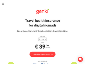 'genki.world' screenshot