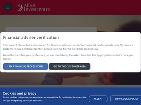 'investcentre.co.uk' screenshot