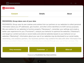 'rockwool.com' screenshot