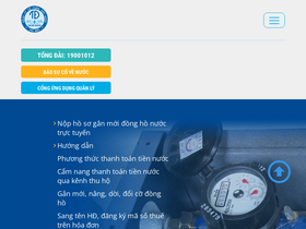 'capnuocthuduc.vn' screenshot