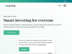 'sarwa.co' screenshot