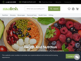 'navafresh.com' screenshot
