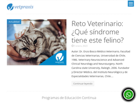 'vetpraxis.net' screenshot