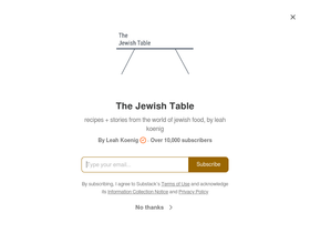 thejewishtable.substack.com