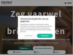 'memira.nl' screenshot