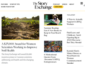 'thestoryexchange.org' screenshot