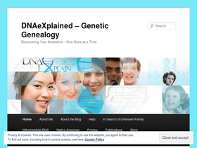 'dna-explained.com' screenshot