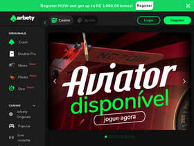 'arbety.com' screenshot