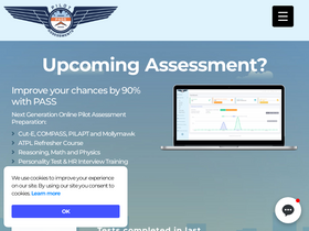 'pilotassessments.com' screenshot