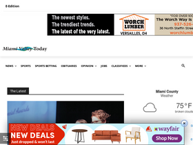 'miamivalleytoday.com' screenshot